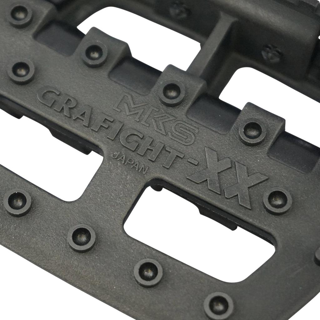 Mikashima Bicycle Pedals Black (MKS) GRAFIGHT-XX (Graphite-XX) 1/2-inch Core,