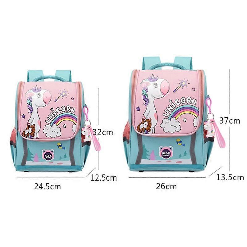 Kindergarten Children Cute Cartoon Backpack School Bag, Color: Large Red