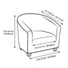 Practical Sofa Cover Slipcovers All-inclusive Armchair Couch Cover Bar Sofa Cover Elastic Living Room Plus Velvet