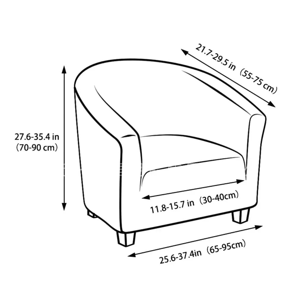 Practical Sofa Cover Slipcovers All-inclusive Armchair Couch Cover Bar Sofa Cover Elastic Living Room Plus Velvet