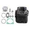 Durable Diameter 45mm Chainsaw Cylinder and Piston Set Fit 52 52cc Gasoline Oil Chainsaw for Chainsaw Engine Motor Parts
