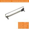 2Pcs Telescopic Clothes Rods Retractable Pull-Out Hanger For Clothes Retractable Top Mount Wardrobe Rail Coat Racks Closet Rod