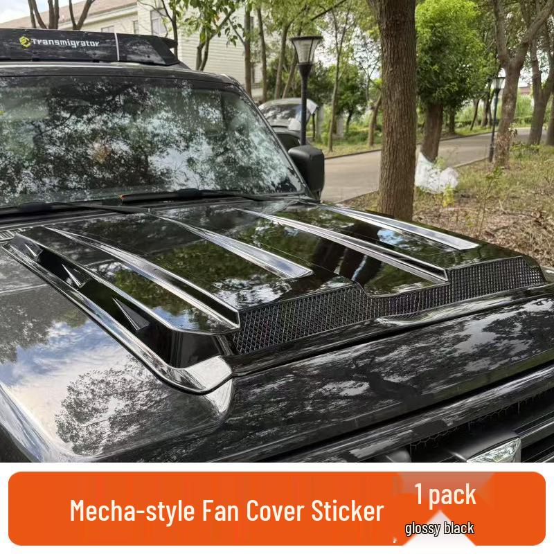 Motorhauben-Schutz für Tank 300: Dekorative Aufkleber und Steinschlagschutz