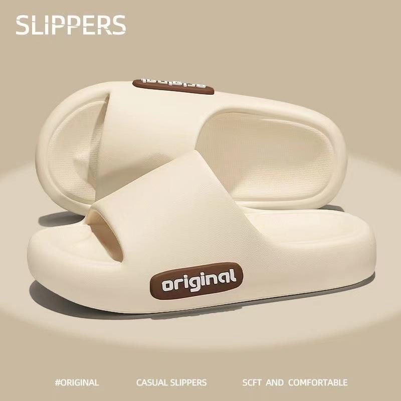 Women's and Men's Non-slip Indoor-Outdoor Slippers: Four Seasons Comfort with Thick Soles and Unique Tread Design
