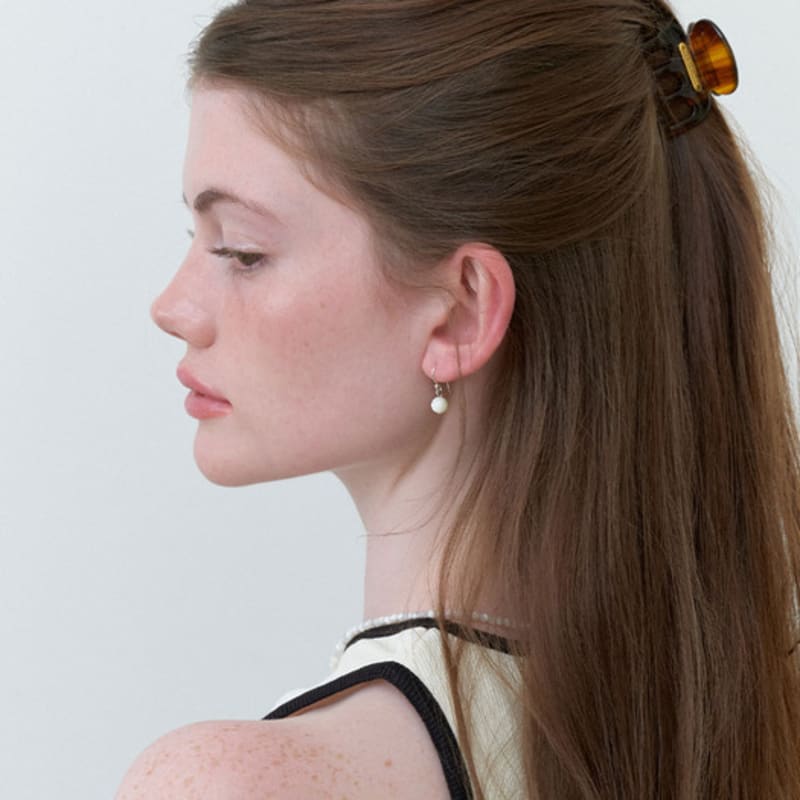 

LOVE ME MONSTER [The Nature] Mini Hair Clip (L242MHA080) WOODY