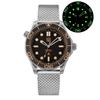 Watchdives WD007Q V2 Luxury Titanium Watch 007 NTTD VH31 Sweep Quartz Sapphire AR Luminous 200M Waterproof 42Mm Vintage Watch
