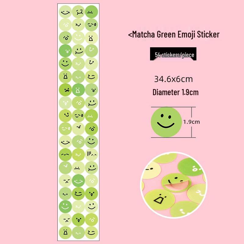 Emoji DIY Stickers Set