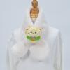 Cute Cartoon Panda Plush Scarf for Kids - Windproof & Thickened Winter Neck Warmer