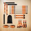 Multifunctional Pilates Bar with Resistance Bands Portable Yoga Pilates Stick Beginner Workout Equipment Yoga Set for Full Body