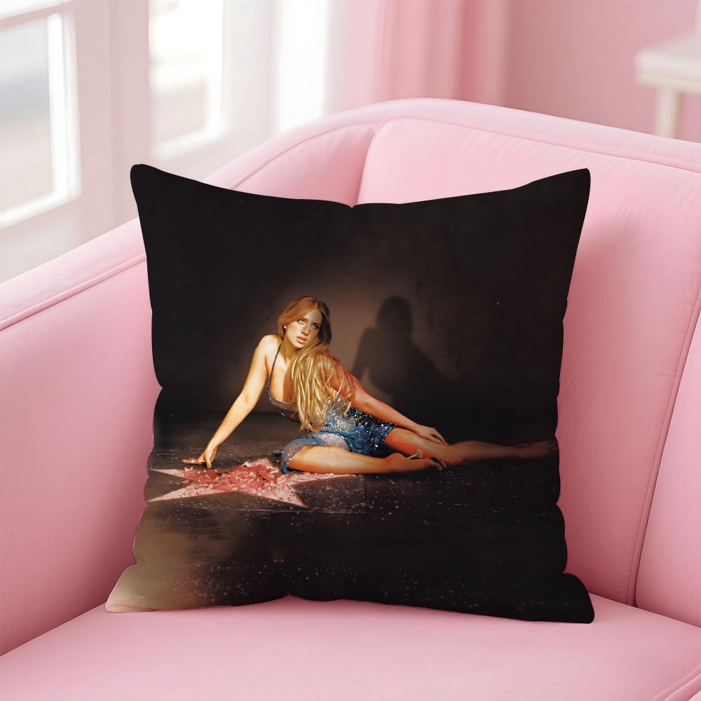 singer t-Tate McRae Cushion Cover Comfortable Reversible Pillow Cover Ideal for Car Sofa Bedroom & Beyond