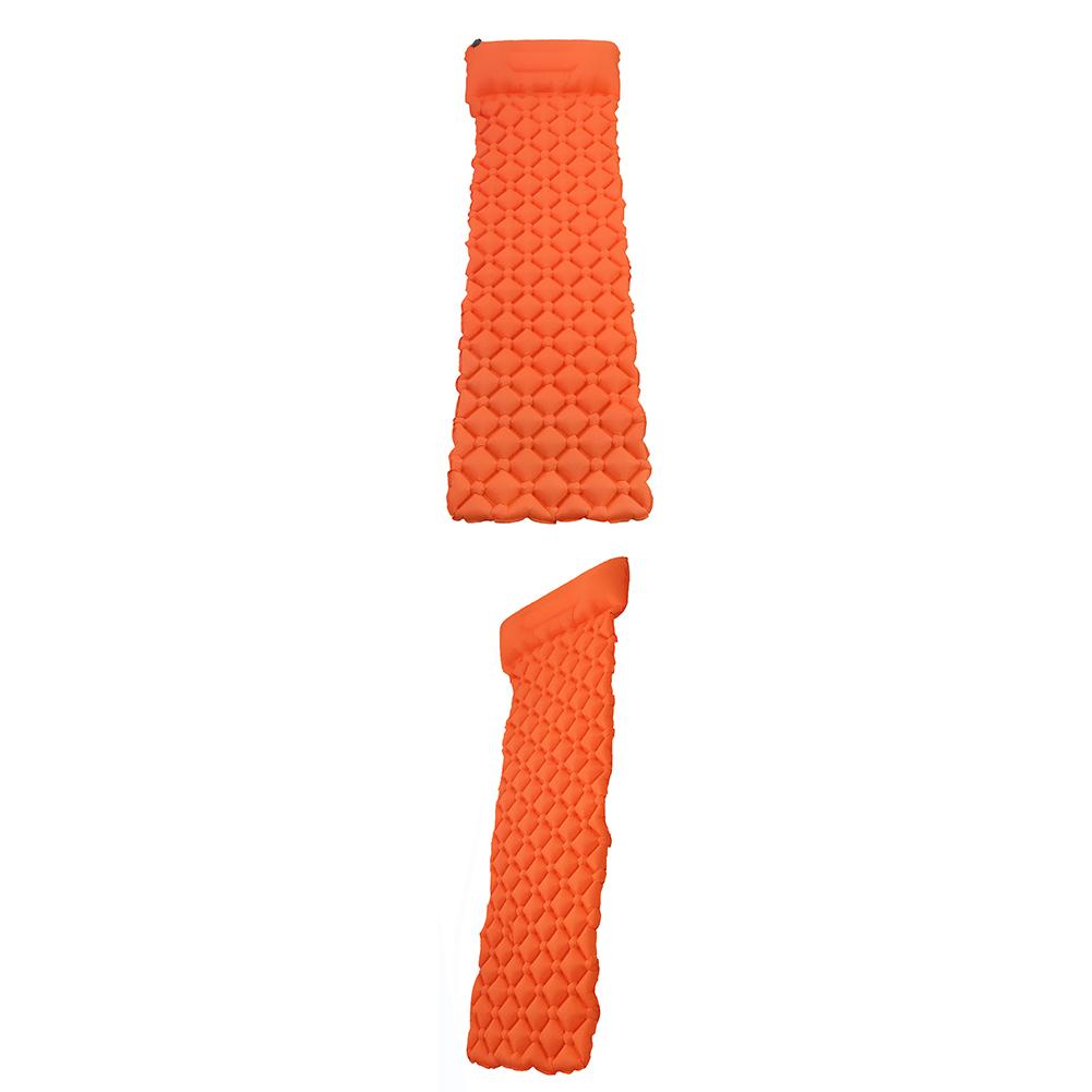 Outdoor Inflatable Mat TPU with Pillow  Bed for Camping Beach Sleeping