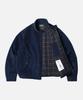 Giacca Harrington Buddy in Velluto a Coste Frizmworks _ Blu Navy