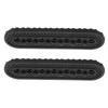 2pcs Hat Extender 7 Holes Easy Installation Flexible Silicone Snap Back Hat Extender Cap Half Size E