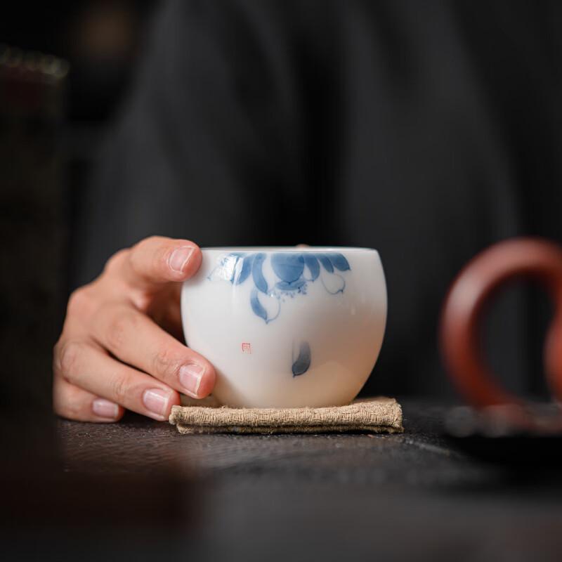 MULTIPOTENT Hand-Painted Ceramic Gongfu Tea Cup