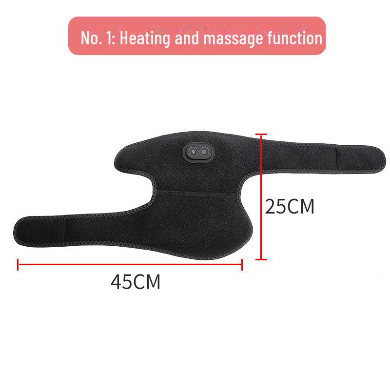 

Универсальные электрические наколенники и плечевые накладки с вибрационным массажем Upgraded version (heating massage function)