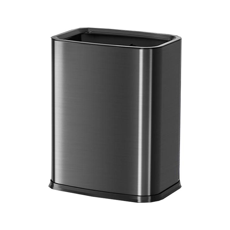 KUK Stainless Steel Trash Can with Various Lid Types & Sizes