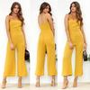 2024 Women's Solid Color Long-Sleeve Suit with Pocket Pants - European & American Style