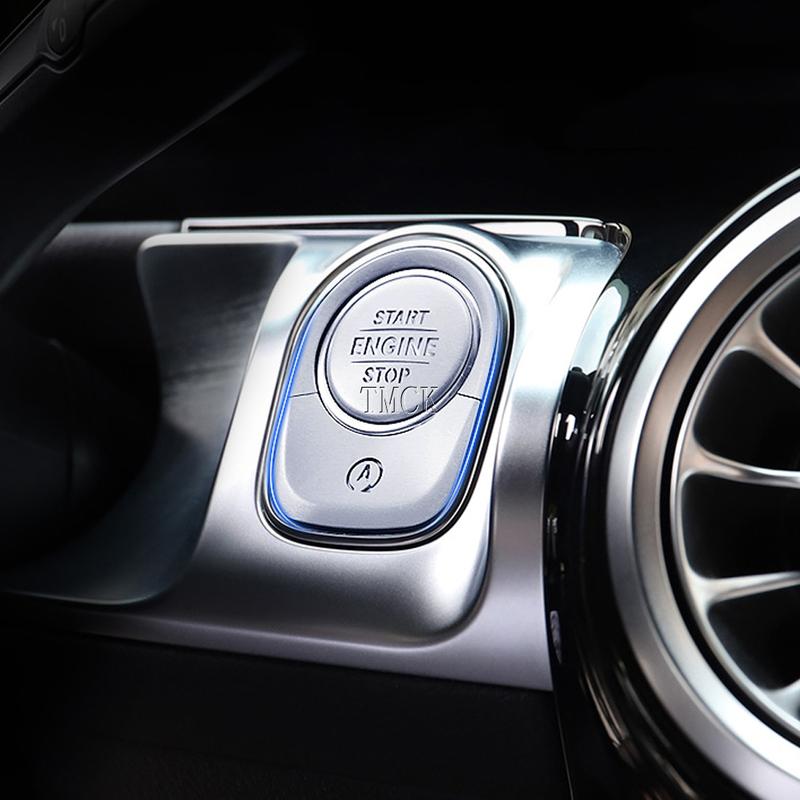 Car Center Console Armrest Box Switch Trim Cover For Mercedes Benz AMG W177 V177 W247 C118 W118 X247 H247 A B CLA GLB GLA Class