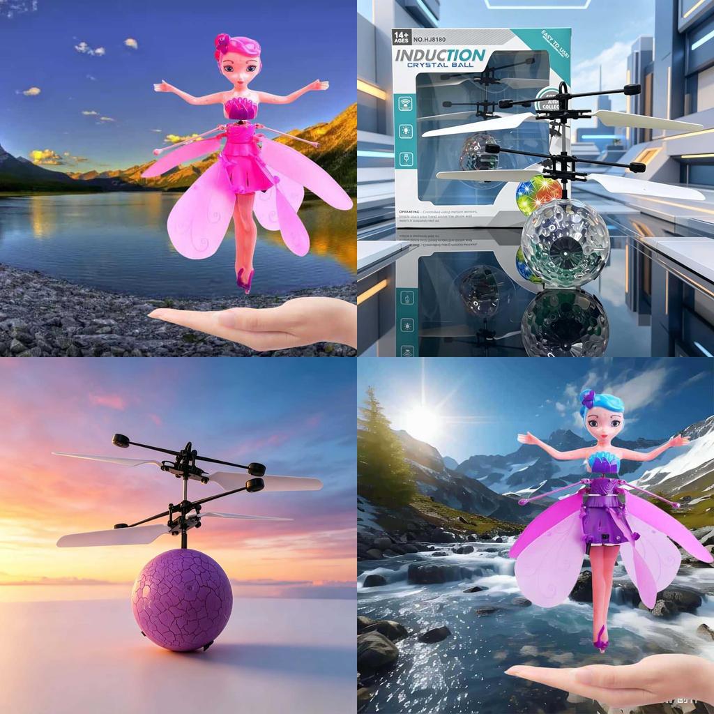 Small Flying Bee Hovering Toy With Gesture Control And Usb Charging For Kids