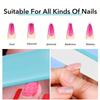 Folding Nail File Dual Sided Nail Files for Polishing Filing Artificial Nails Compact Travel Manicure Tool