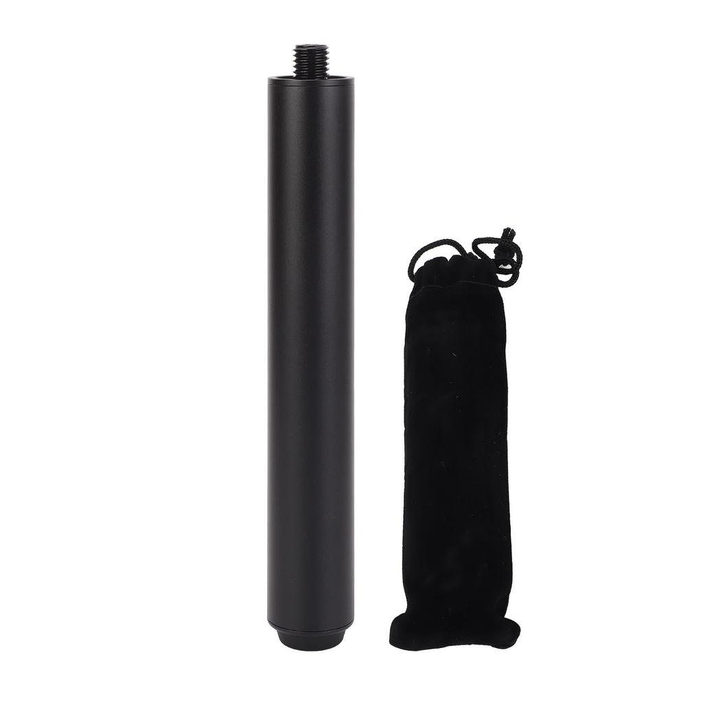 8 Inch Billiard Pool Cue Extension Aluminum Pool Cue Extender with Rubber Bumper Billiards