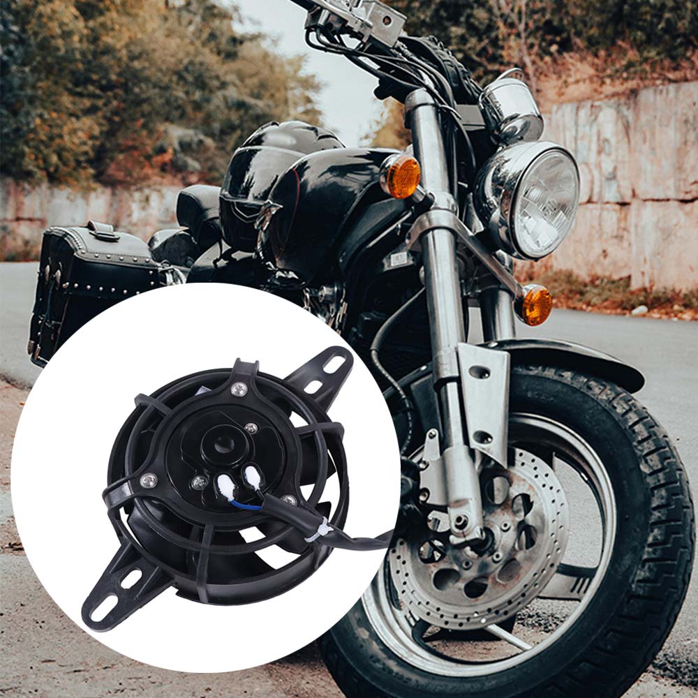Radiator Oil Cooler Fan Parts Water Cooler High Performance Motorcycle Cooling Fan  Quad