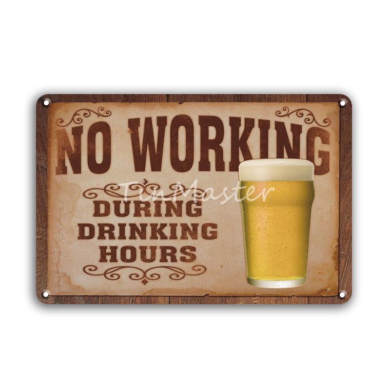 Whiskey Bier Metalen Tin Bord Vintage Home Decor Retro Bacardi Metalen Poster Teken Ierse Pub Keuken Cafetaria Restaurant Decoratie