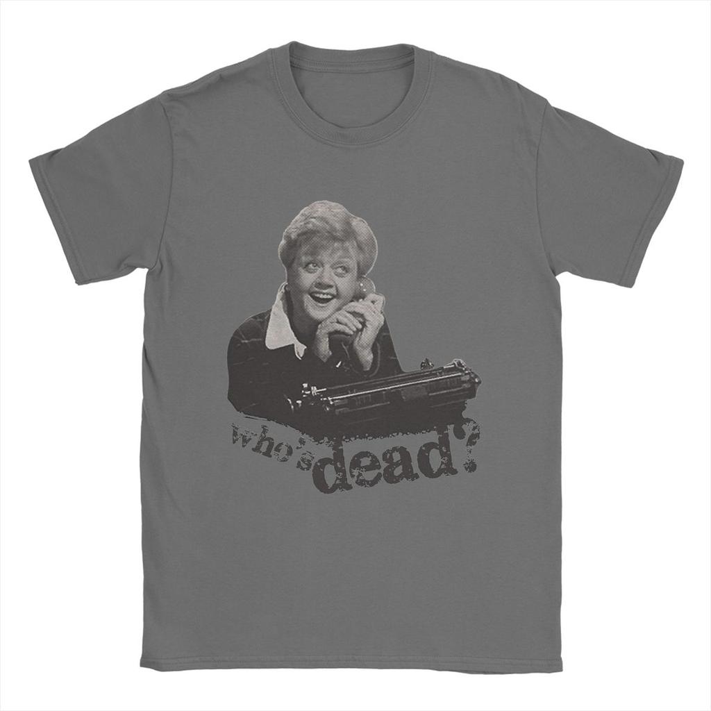 Men Murder She Wrote Fletcher T Shirt Pure Cotton Clothes Funny Short Sleeve Crewneck Tees Graphic T-Shirts