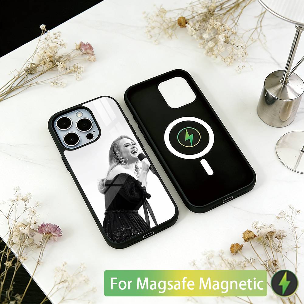 Singer A-Adele Phone Case For iPhone17,16,15,14,13,12,11 Plus,Pro Magnetic For Magsafe Wireless Charging