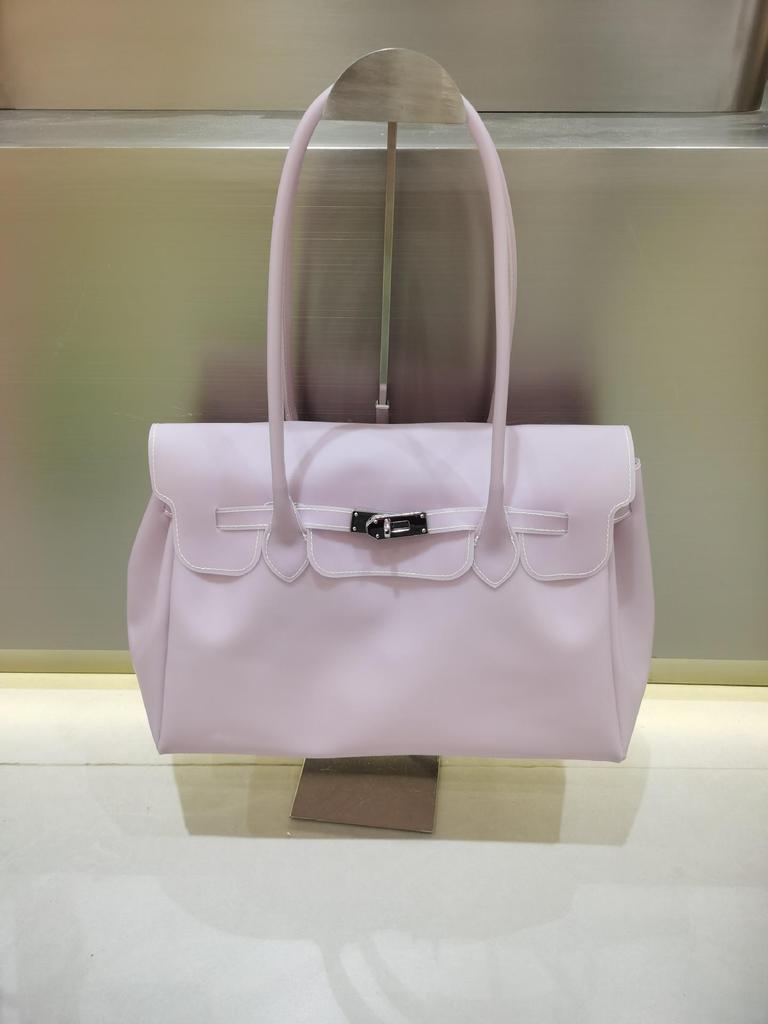 Damen Jelly-Tasche 2026: Sommer Mode Platin Große Kapazität Handtasche