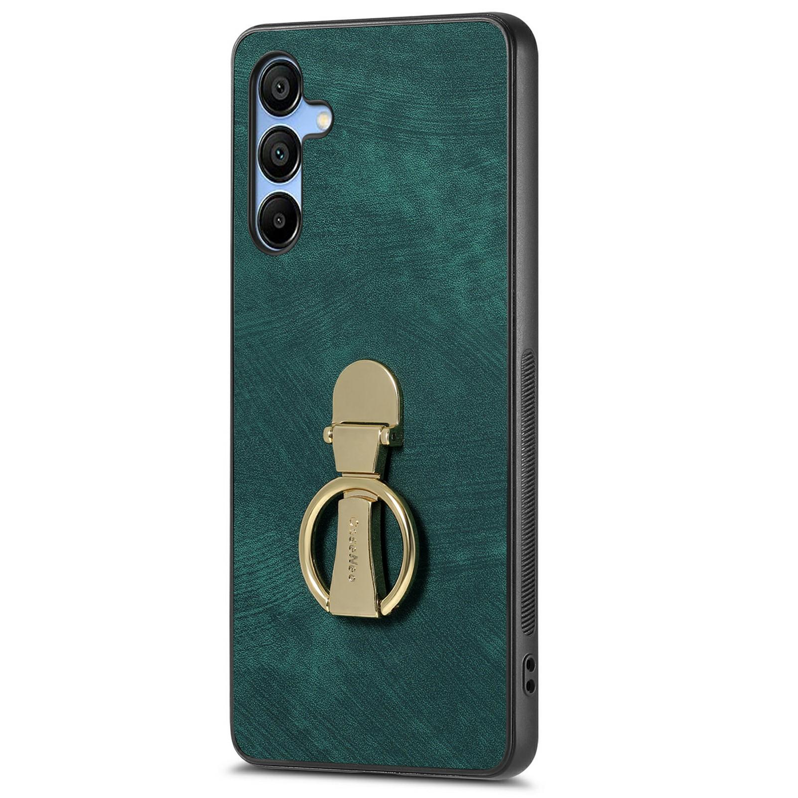 

CASENEO D22 For Samsung Galaxy A16 4G/5G Case Folding Kickstand Retro Leather Back Phone Cover Green