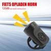 Bicycle Horn Motorcycle Electric Bell Horn 4 Modes USB Rechargeable Mountain Road Cycling Anti-theft Alarm Horn Bike Accessories