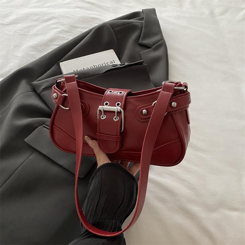 

Leopard Print Hobo Shoulder Crossbody Bag Women Edgy Top Handle Versatile 2026 Handbag красный