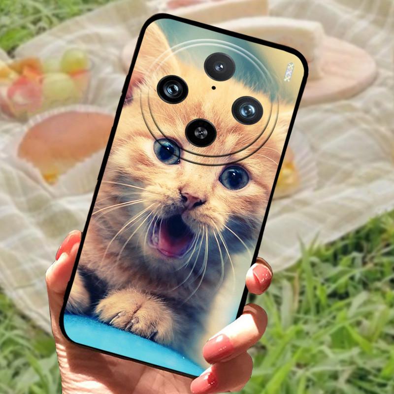 Etui do vivo X100 Pro Pokrowiec do vivo X100 Silikonowe Miękkie Marmurowe Czarne Zderzak Funda Coque dla vivo X100Pro X 100 Ochronna Obudowa