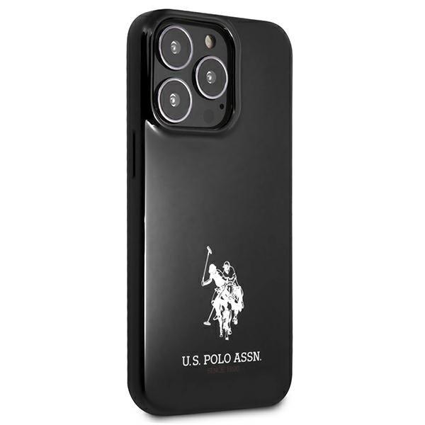 Kryt zadního panelu U.S.. Polo PU US Polo USHCP13LUMHK iPhone 13 Pro / 13 6,1" černý/black hardcase Logo koně