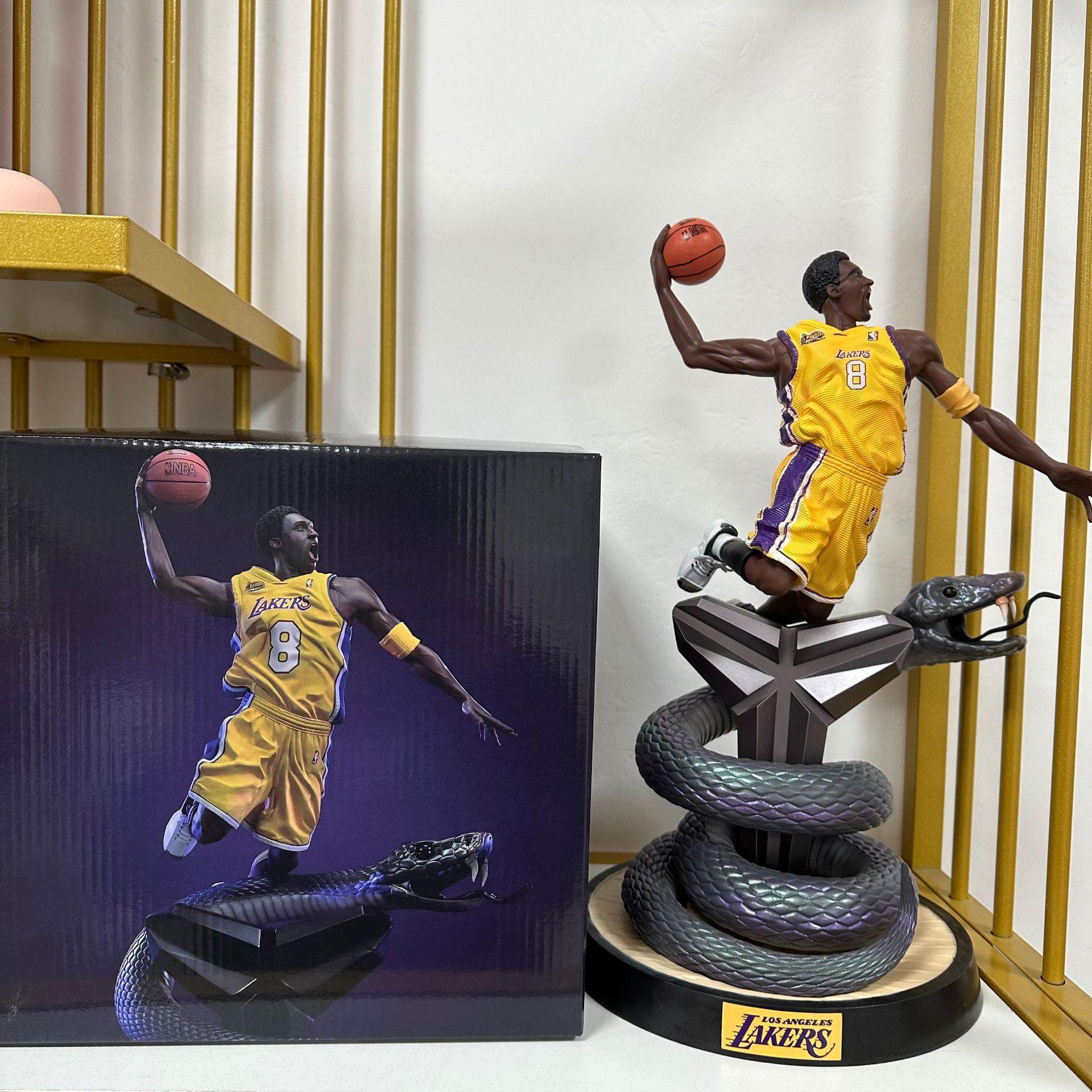 NBA Kobe No. 24 Black Mamba Action Figure - Legendary Basketball Star Reborn
