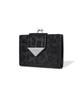 Fennec Triangle Frame Bridge Wallet - Leopard Black