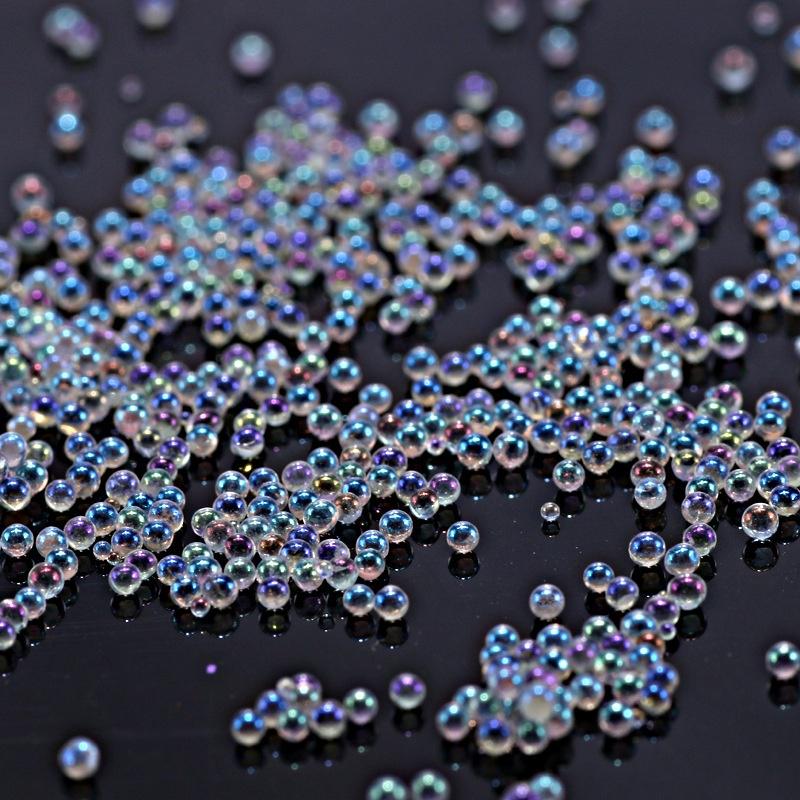 Transparant AB kaviaar mini glinsterende parel nail art deco kristal nail art deco