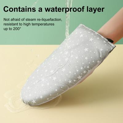 Yousheng Garment Steamer Ironing Glove with Finger Loop Heat Resistant Handheld Anti-Steam Mitt Clothes Steaming Ironing Board Hand Protector