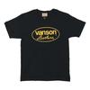 Vanson Oval Print Short Sleeve T-Shirt -882V063- (S, Black)