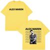 Summer Hot Sale Singer Alex Warren Album 2026 Tour T-shirts Y2K Men Women Print Crew Neck Casual T Shirt Breathable and Comfortable Clothes