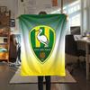 ADO Den Haag Flannel Blanket, High Quality Comfortable for All Seasons, Home Decor, Warmth and Comfort