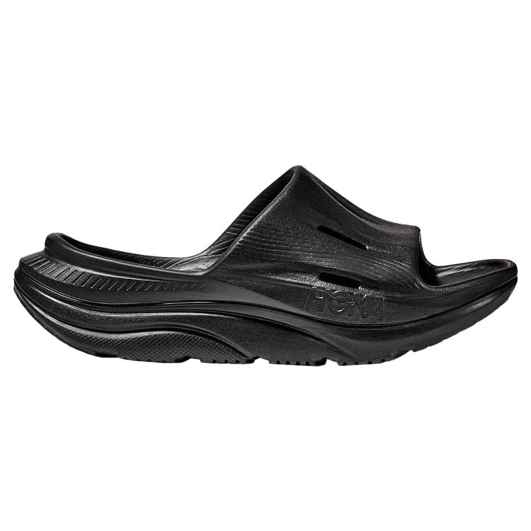 HOKA ONE ONE Ora Recovery Slide 3 Black 1135061-BBLC