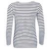 SOLS Womens/Ladies Marine Striped Long-Sleeved T-Shirt