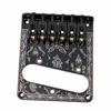 6 String Saddle Volume Control Bridge Plate for Fender Tele Electric Guitar