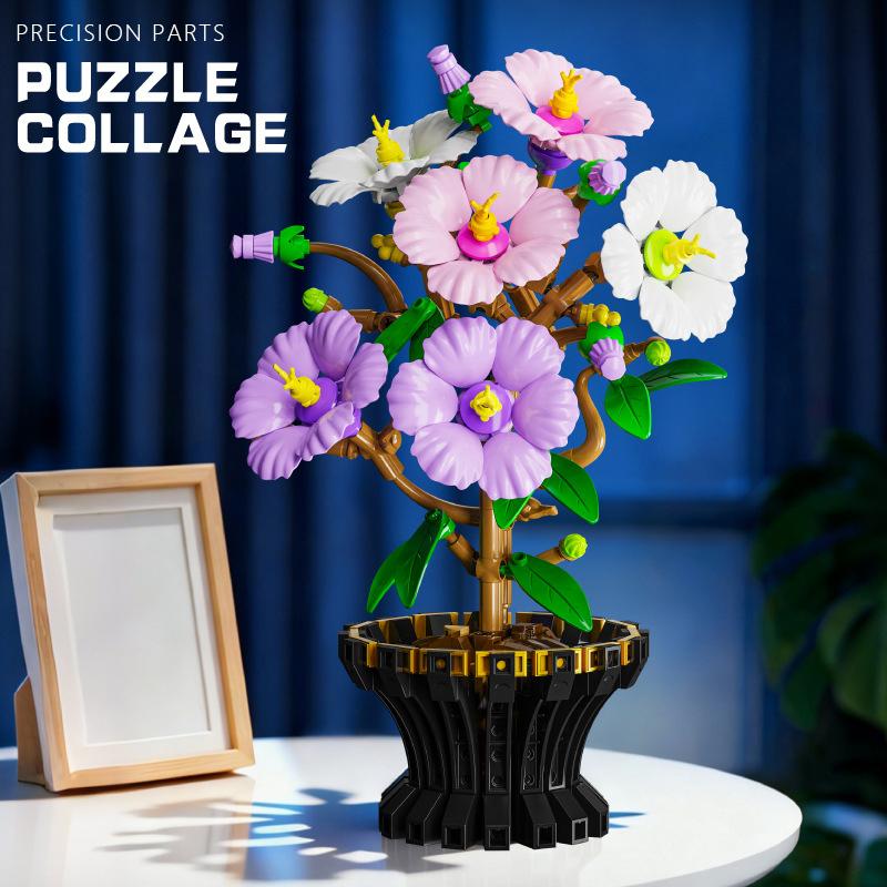 High-Quality [503Pcs] High-Quality Mixed High-Quality Color High-Quality Flower High-Quality Building High-Quality Block High-Quality Model, 14+