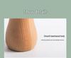 Creative Solid Wood Toothpick Holder: Black Walnut & Beech Mushroom Design