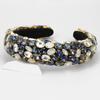 Fascia Larga Retrò Europea & Americana con Strass Barocchi: Accessorio per capelli stile coreano per donna