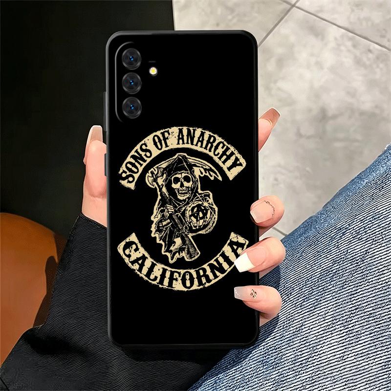 Sons Of Anarchy Soft Phone Case for Samsung A17 A37 A57 A16 A26 A36 A56 A15 A25 A35 A55 A14 A24 A34 A54 A13 A23 A33 A53 A52 A12
