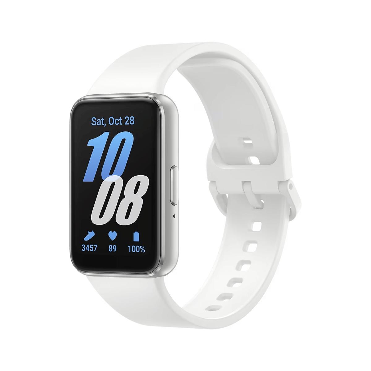 Samsung Galaxy Fit3 Smartwatch 1,6  AMOLED Silber silber